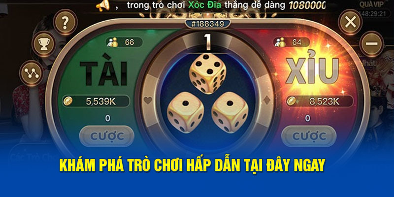 Khám phá trò chơi hấp dẫn tại đây ngay