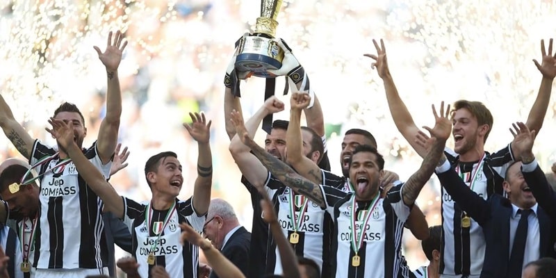 Juventus là đội lên ngôi nhiều nhất tại giải Serie A với 36 lần